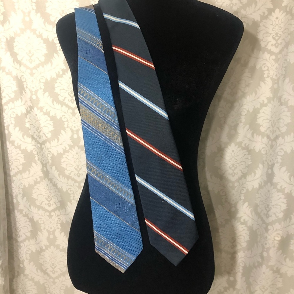 Two 1970’s Vintage Ties